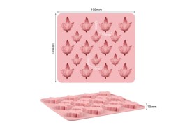 Molde silicona 18 hojas de arce